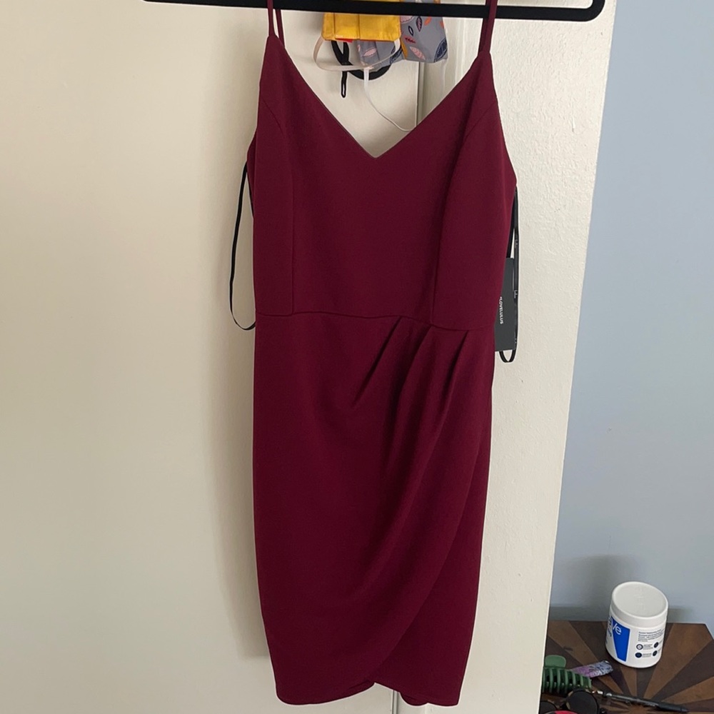 Lulus forever your girl, red dress